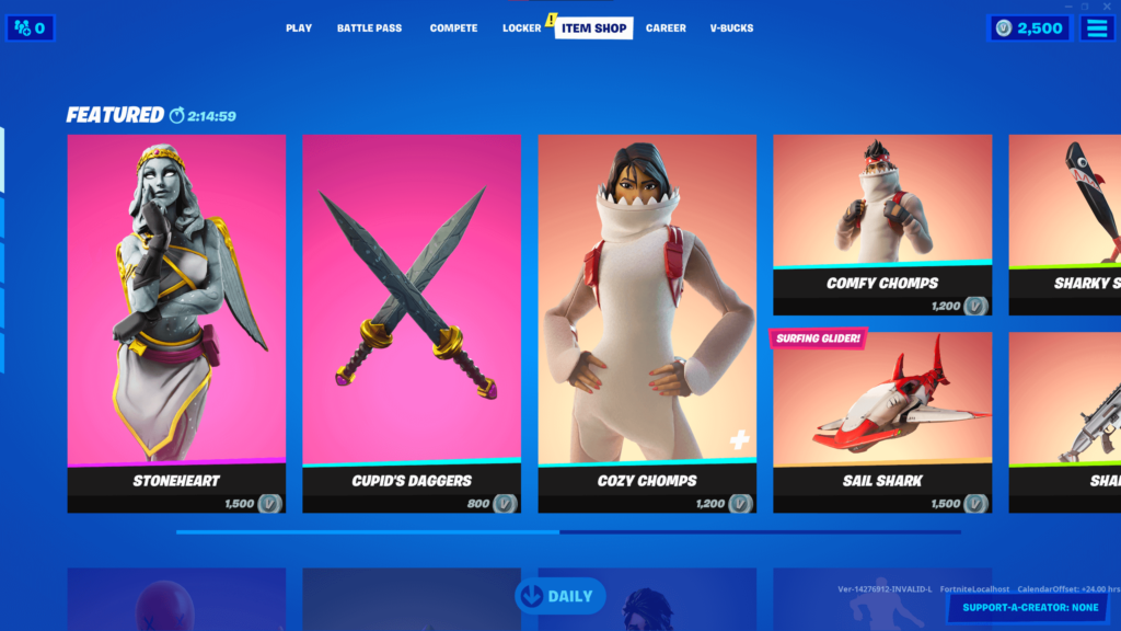 Fortnite Shop